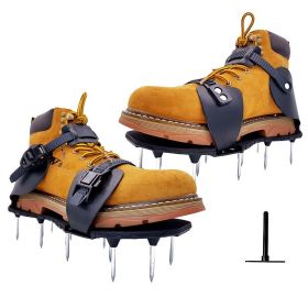 Lawn Aerator Shoes for Grass, Pre-Assembled Grass Aerator Shoes for Lawn