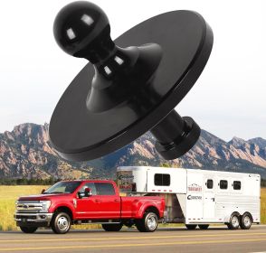 5th Wheel to Gooseneck Adapter, 2-5/16" Kingpin to Gooseneck Ball Towing Receiver Adapter, 30000 lbs Load Capacity