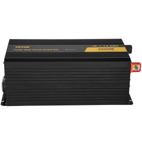 VEVOR Pure Sine Wave Inverter 3500 Watt Power Inverter, DC 12V to AC 120V Car Inverter