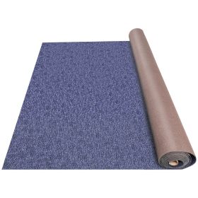 VEVOR Deep Blue Marine Carpet 6 ft x 29.5 ft Marine Carpeting Marine Grade Carpet for Boats with Waterproof Back Outdoor Rug for Patio Porch Deck Gara