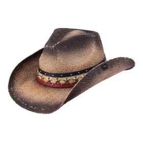 Hogan Straw Western Drifter Cowboy Hat