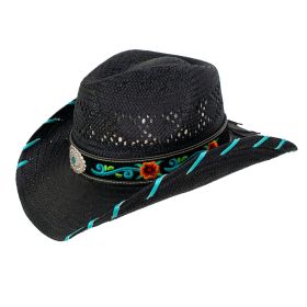 Alejandra Toyo Western Cowboy Hat