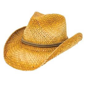 Carmel Straw Western Hat