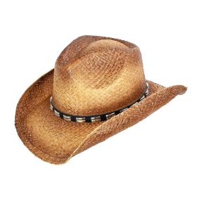 Bret Straw Western Cowboy Hat