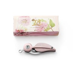 Creative Feather Knife For Girls To Defend Themselves Outdoors (Color: Pink)