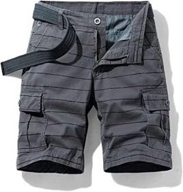 Men's Casual Sports Shorts Quick Dry Fashion Fit Twill Cargo Shorts Shorts with Pockets (Color: PA13-M)