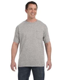 Men's Authentic-T Pocket T-Shirt - ASH - S (Color: LIGHT STEEL, size: XL)