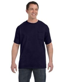 Men's Authentic-T Pocket T-Shirt - ASH - S (Color: Navy, size: L)