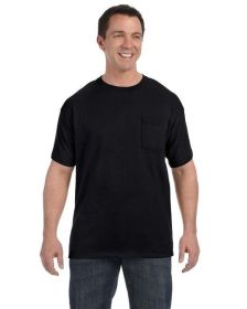 Men's Authentic-T Pocket T-Shirt - ASH - S (Color: Black, size: 3XL)