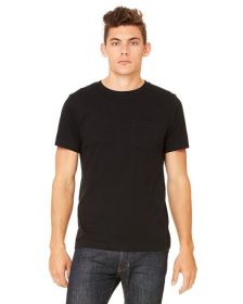 Men's Jersey Short-Sleeve Pocket T-Shirt - BLACK - S (Color: Black, size: S)