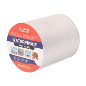 Waterproof Tape for Leaks Aluminum Butyl Tape with Adhesive for RV Repair, Glass Repairs, Air Mattress Patch, Window Caulking, Boat Sealing (size: 6in x 32.8ft)