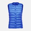 Women's Ultra Light Duck Down Vest Autumn Winter Warm Round Collar Sleeveless Coat 2019 Light Weight Korean All Match Thin Vests